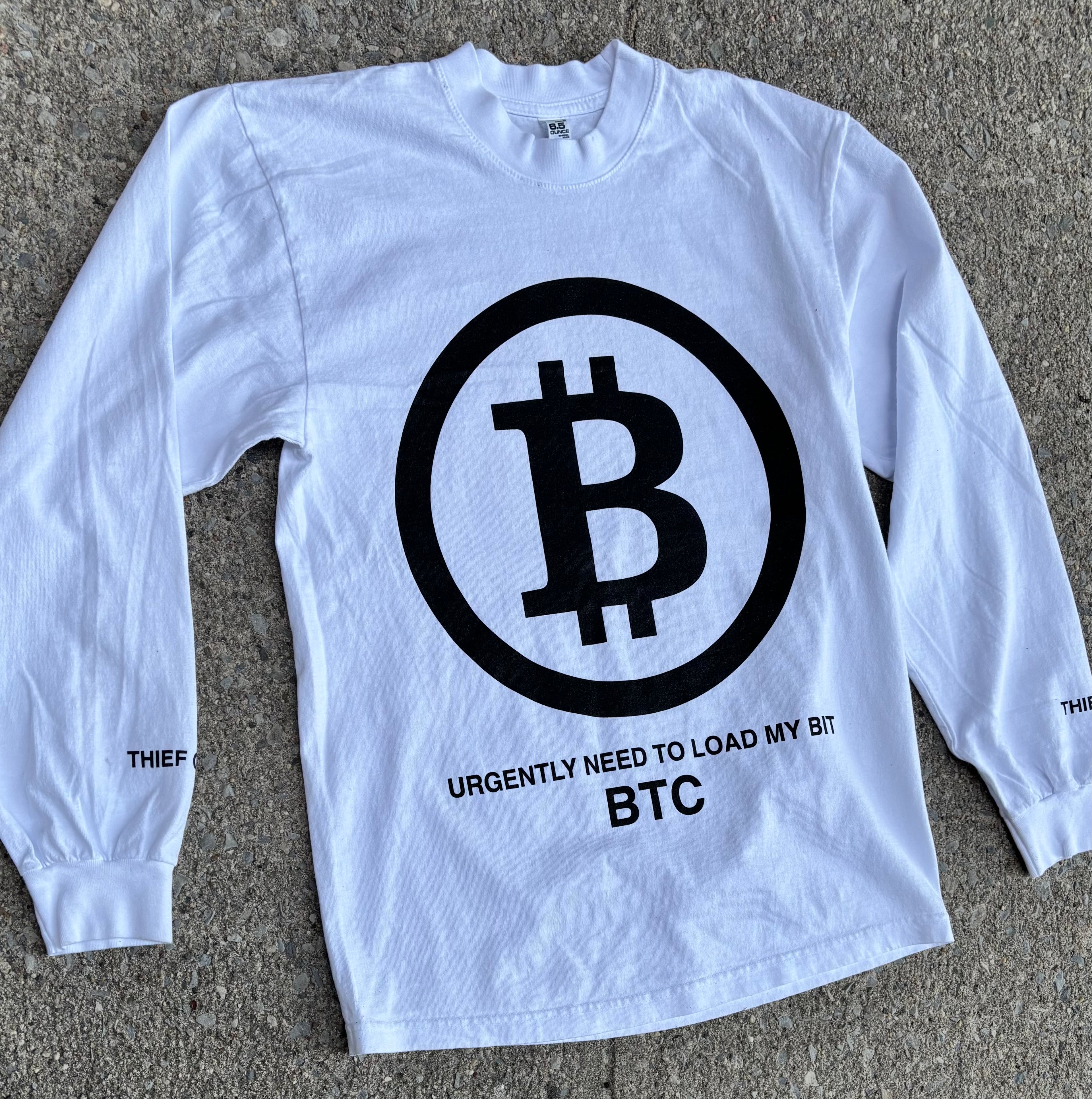 URGENTLY NEED TO LOAD MY BTC LONGSLEEVE