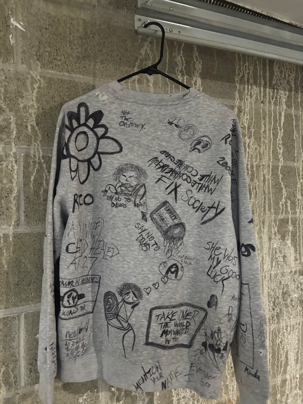 LOST MY FRIENDS CREWNECK