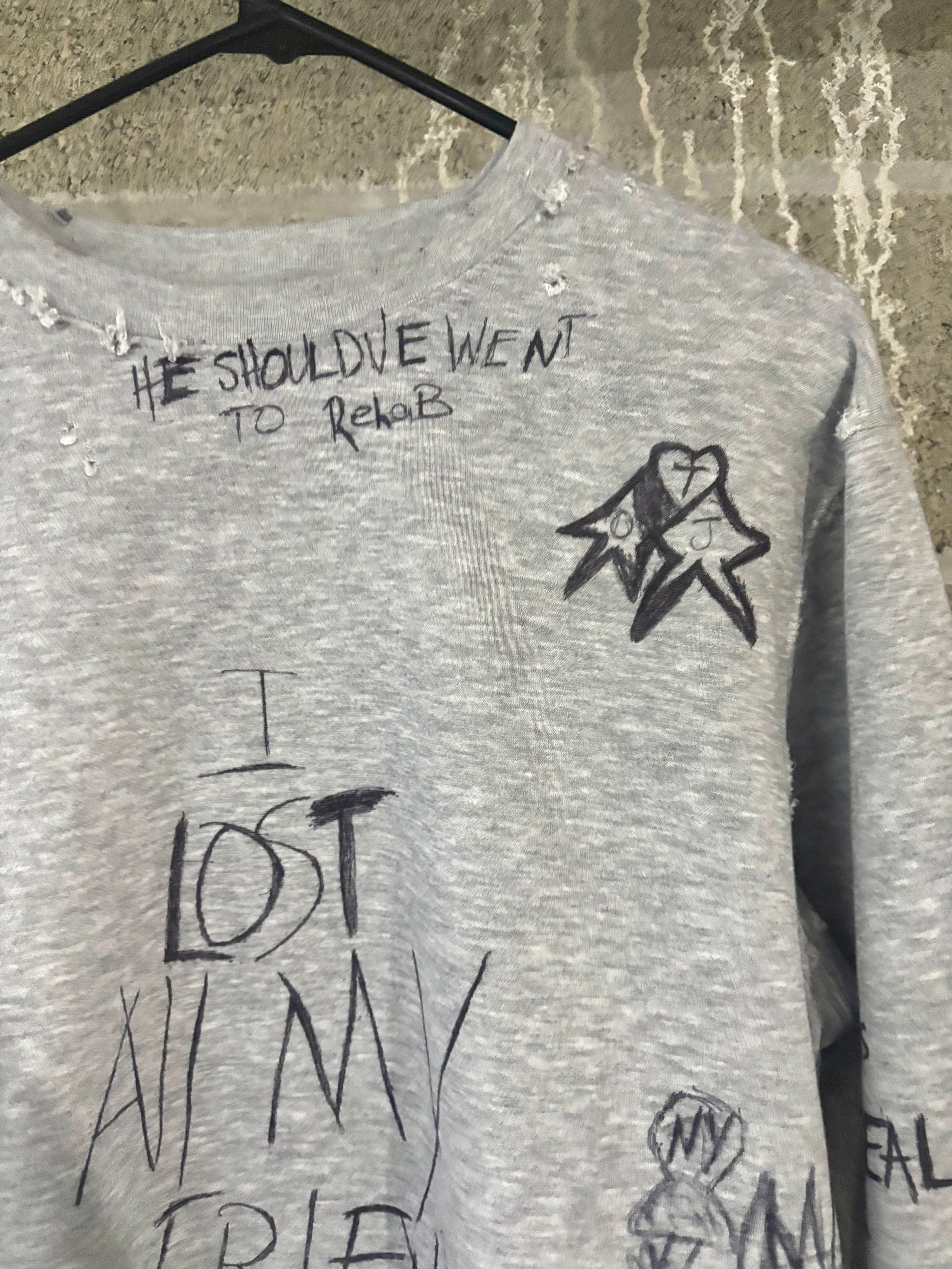 LOST MY FRIENDS CREWNECK
