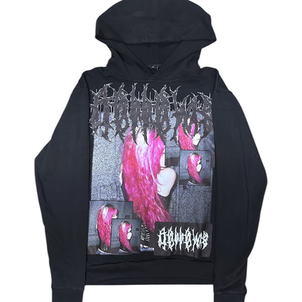 PINK HAIR HOODIE