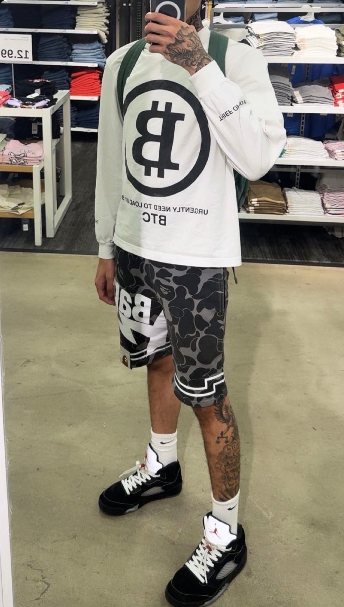 URGENTLY NEED TO LOAD MY BTC LONGSLEEVE
