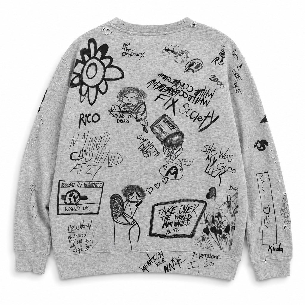 LOST MY FRIENDS CREWNECK
